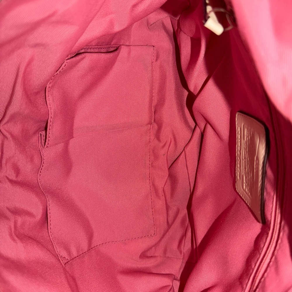 Coach Cream Leather Hobo Bag# F 13730 - Picture 15 of 15